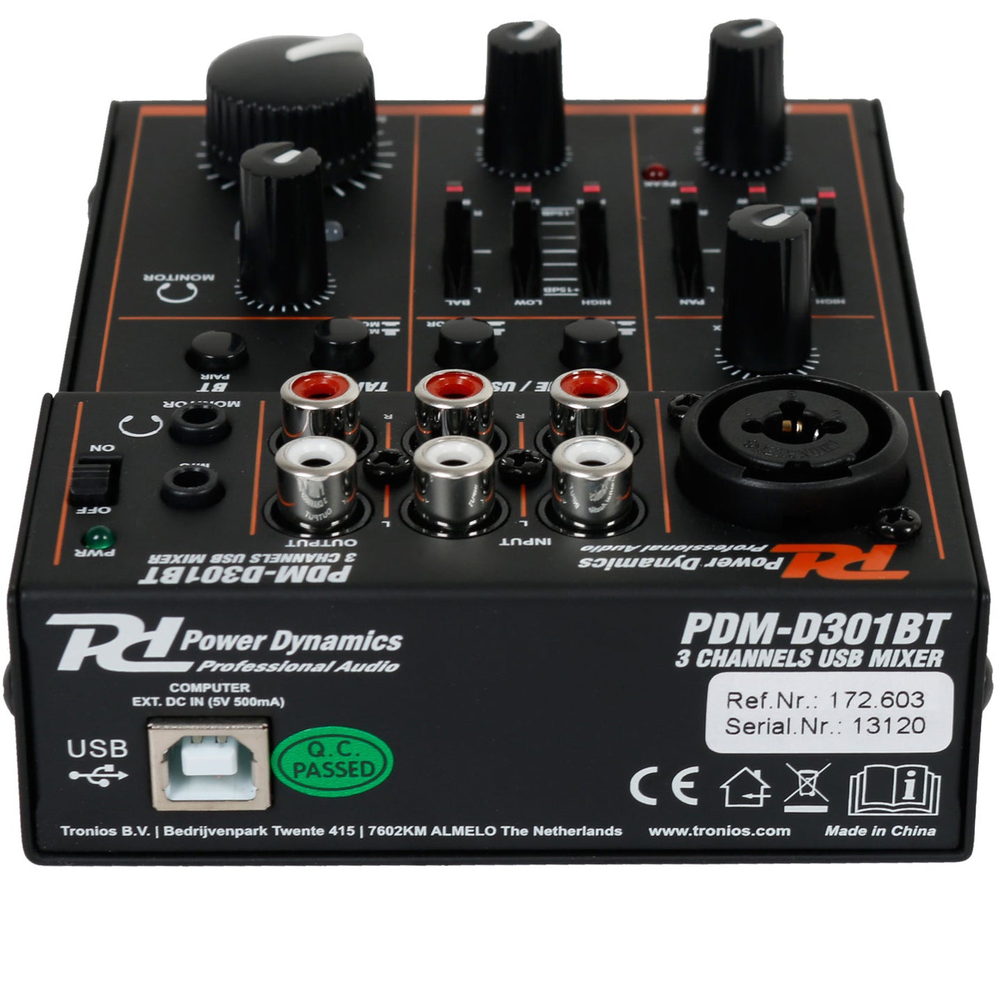 POWER DYNAMICS – PDM-D301 USB MIXER