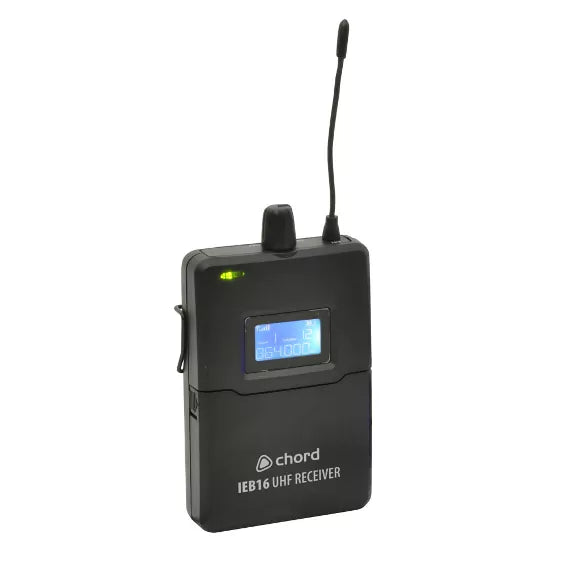 Chord – UHF BELTPACK RECEIVER FOR IEM16 MONITOR SYSTEM