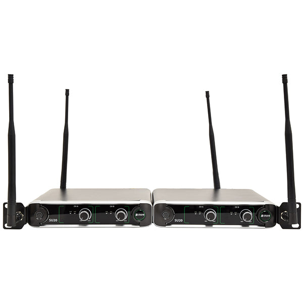 CHORD – SU20-H-BY COMPACT DUAL HANDHELD UHF MICROPHONE SET