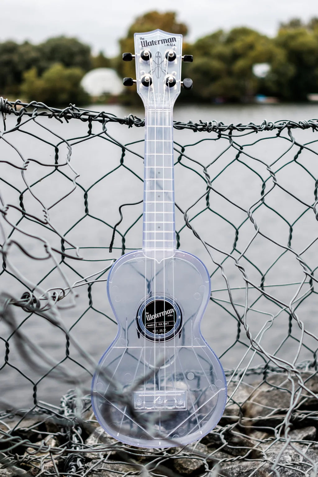 Kala SWT Waterman Soprano Ukulele - Translucent