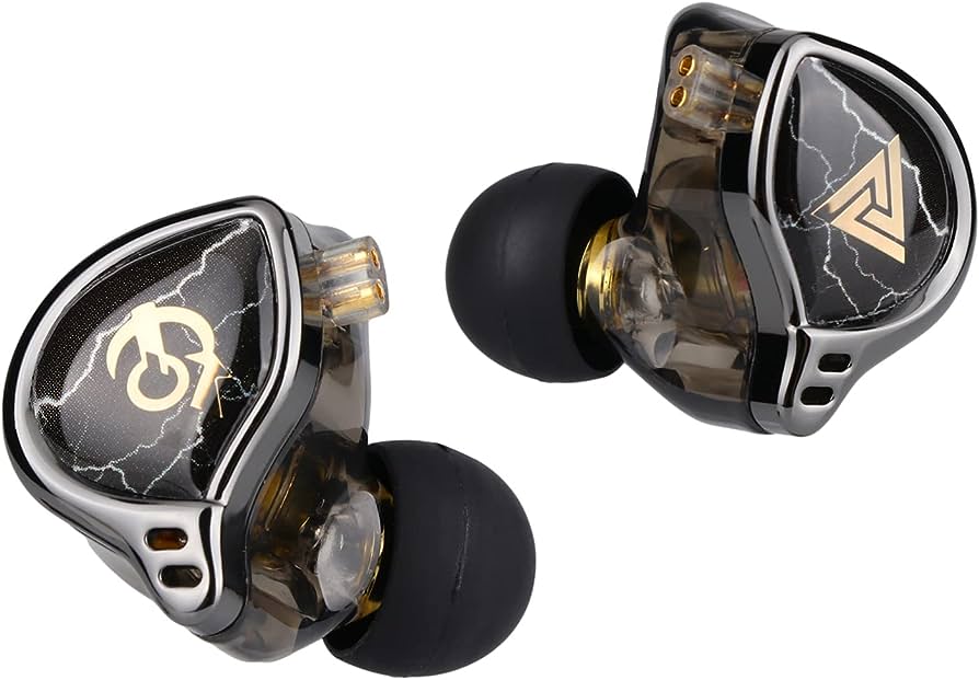QKZ x HBB 10mm Titanium-Coated Diaphragm Earbuds Earphones Headphones +Case