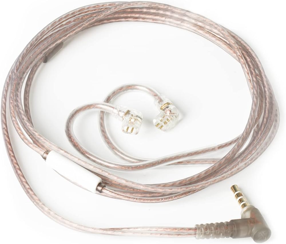 KZ OFC FLAT CABLE WITH MIC TYPE C