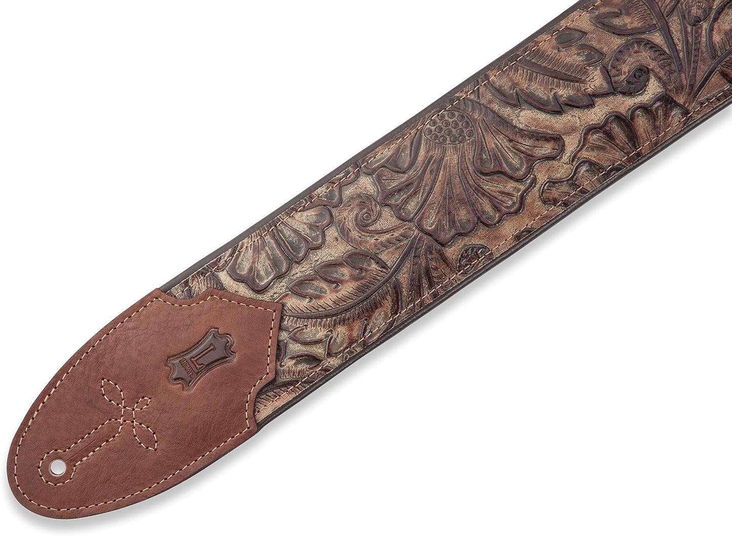 LEVY STRAP 3 PADDED LEATHER DECOR EMBOSS