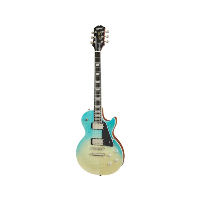 EPIPHONE LES PAUL MODERN FIGURED - CARIBBEAN BLUE FADE