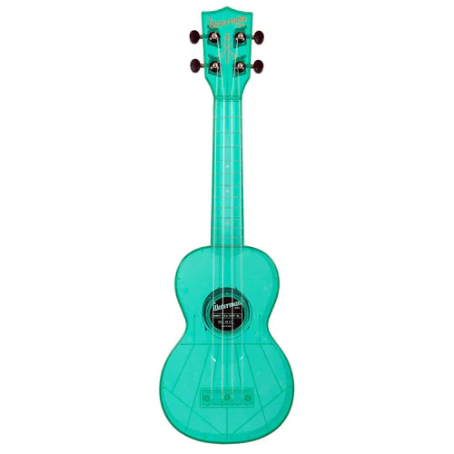 Kala SWFBL Waterman Soprano Ukulele - Fluorescent Blue