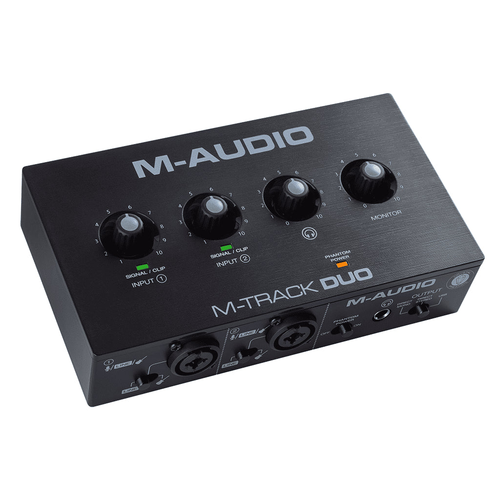 M-AUDIO 1 XLR-1/4IN INPUT CRYSTAL PREAMPS SOFTWARE INCLUDED