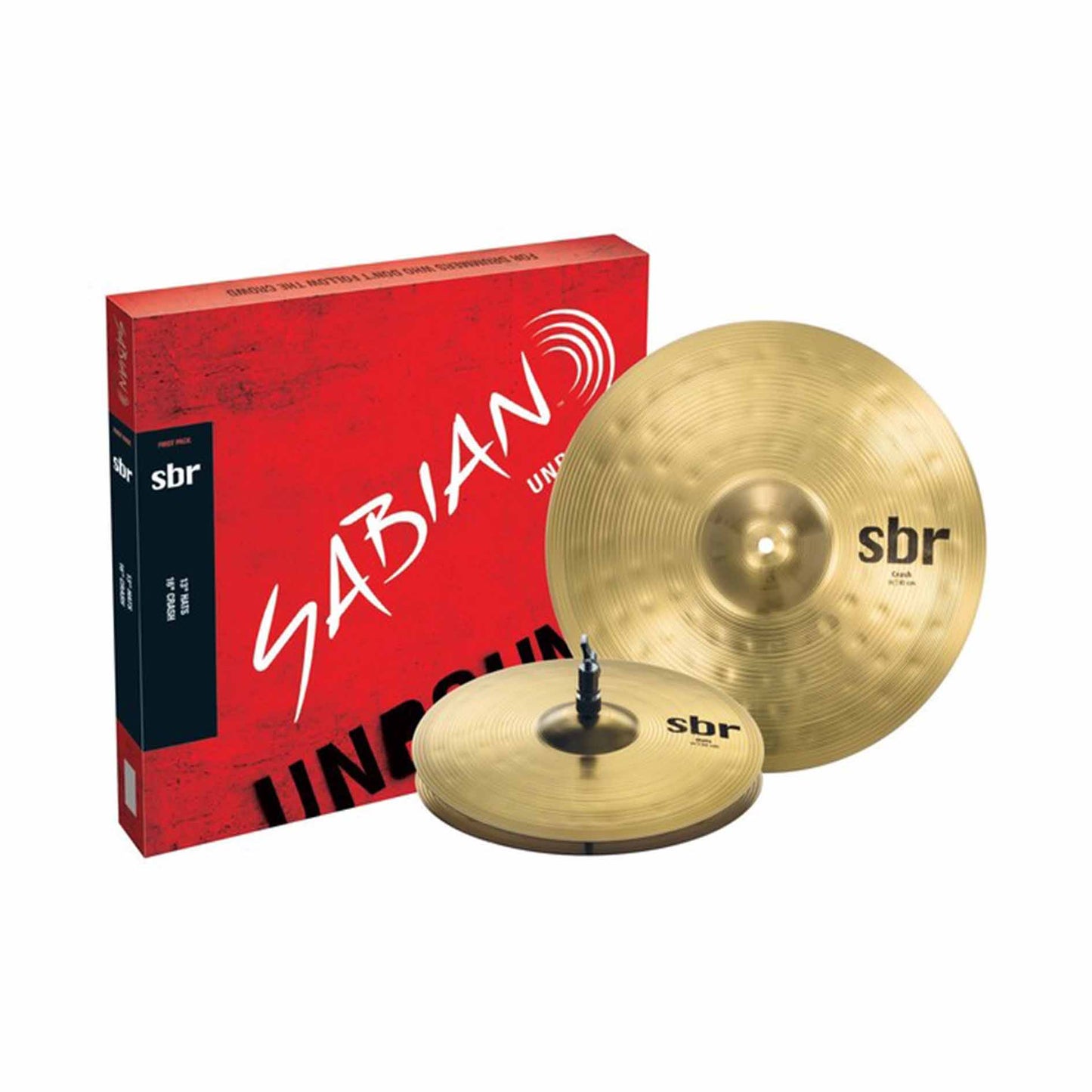 SABIAN SBR FIRST PACK 13 HATS 16 CRASH