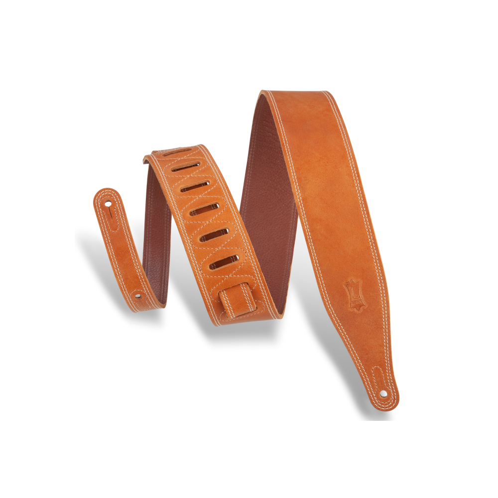 LEVY 2.5 PULL UP LEATHER STRAP TAN