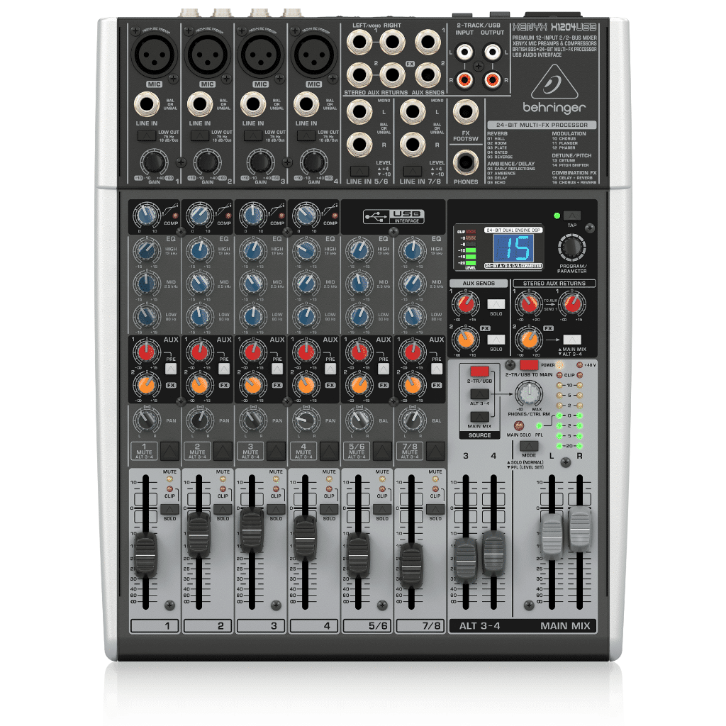 BEHRINGER MIXER X1204 USB