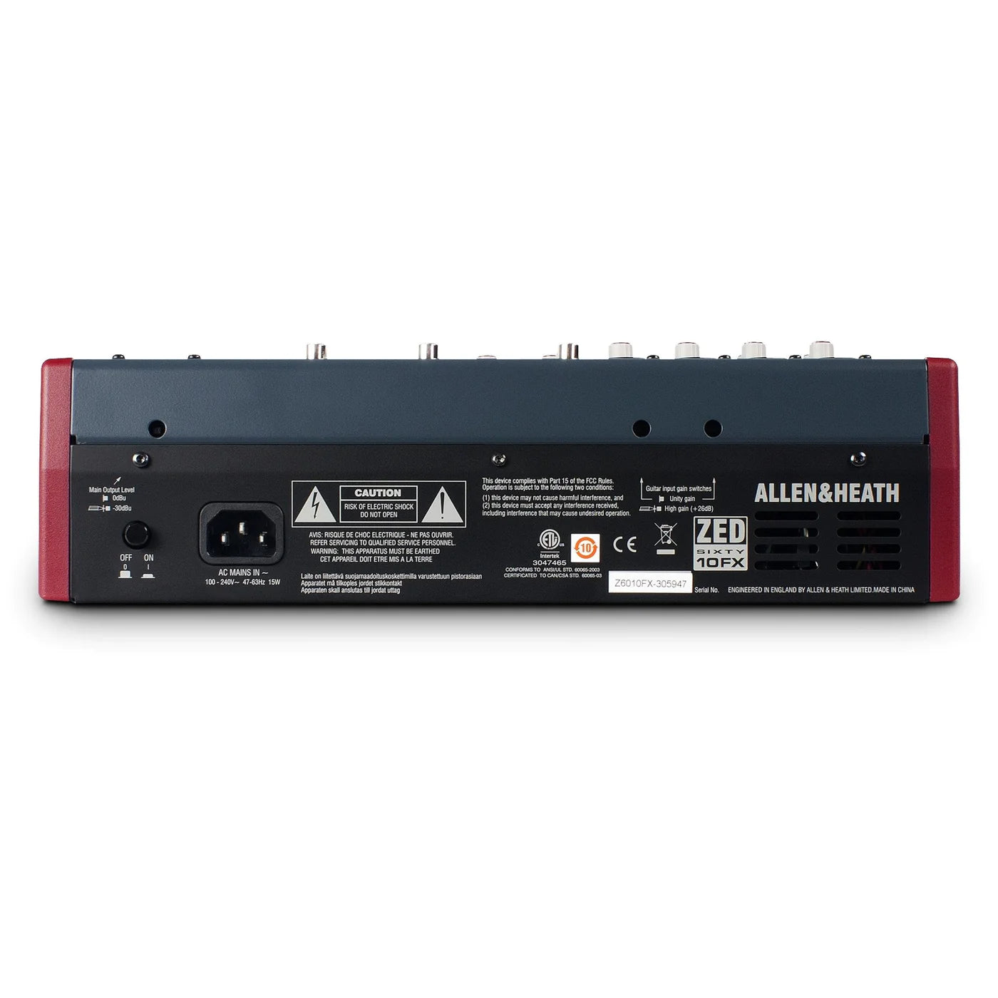 ALLEN & HEATH-ZED60 10FX
