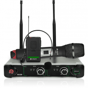 CHORD – SU20-C COMPACT DUAL COMBO UHF MICROPHONE SET