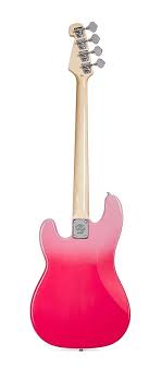 SX 4STR ELEC BASS GTR TWILIGHT PINK