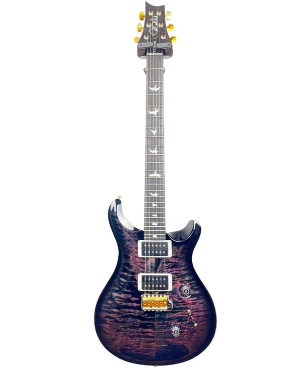 PRS Core Custom 24 w/ Quilted 10-Top - Hybrid Package - Pattern Thin – Purple Iris Burst