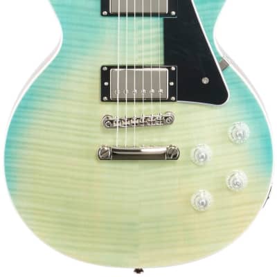 EPIPHONE LES PAUL MODERN FIGURED - CARIBBEAN BLUE FADE