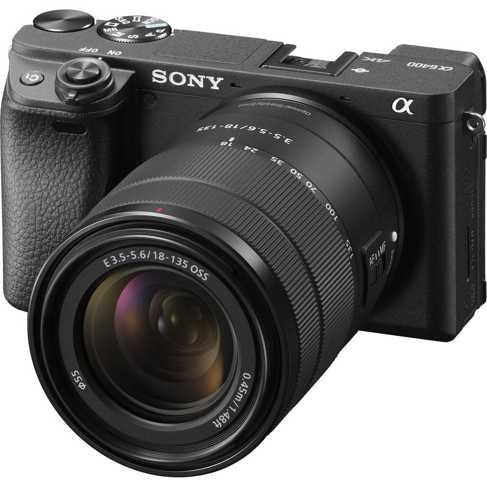 Sony Alpha a6400 Mirrorless Digital Camera + E 18-135mm F3.5-5.6 OSS