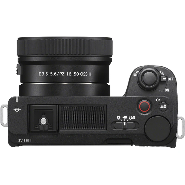 Sony Alpha ZV-E10 II Mirrorless Camera with 16-50mm Lens (Black)