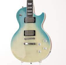 EPIPHONE LES PAUL MODERN FIGURED - CARIBBEAN BLUE FADE