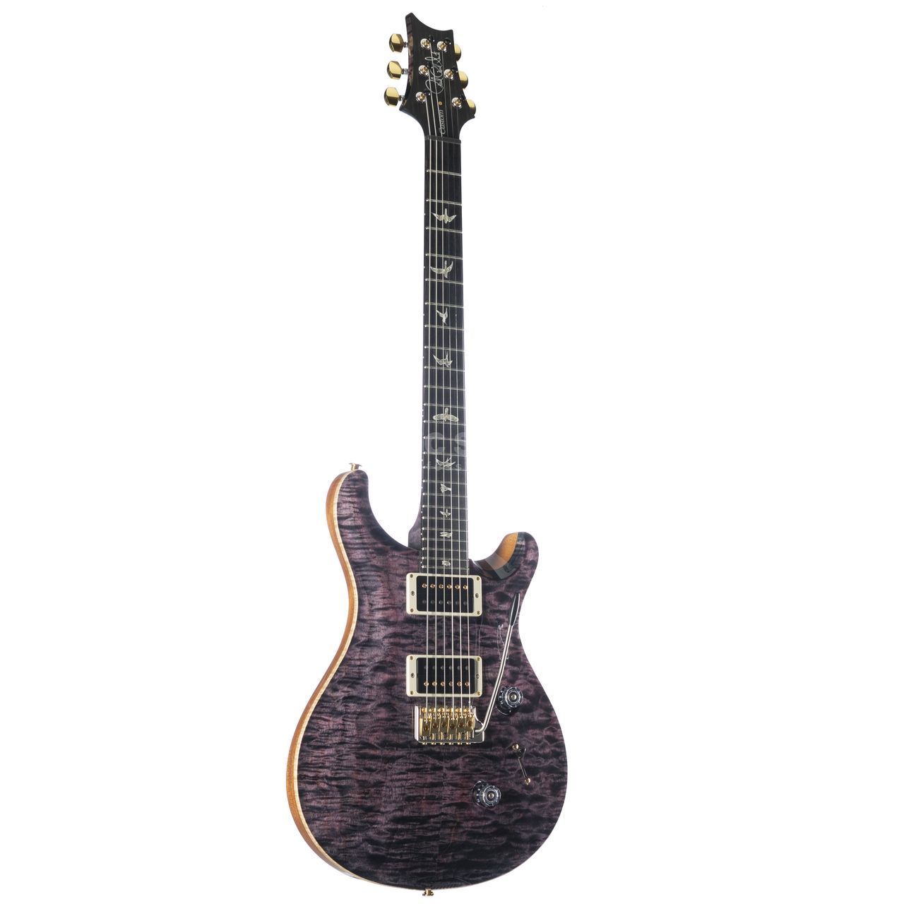 PRS Core Custom 24 w/ Quilted 10-Top - Hybrid Package - Pattern Thin – Purple Iris Burst