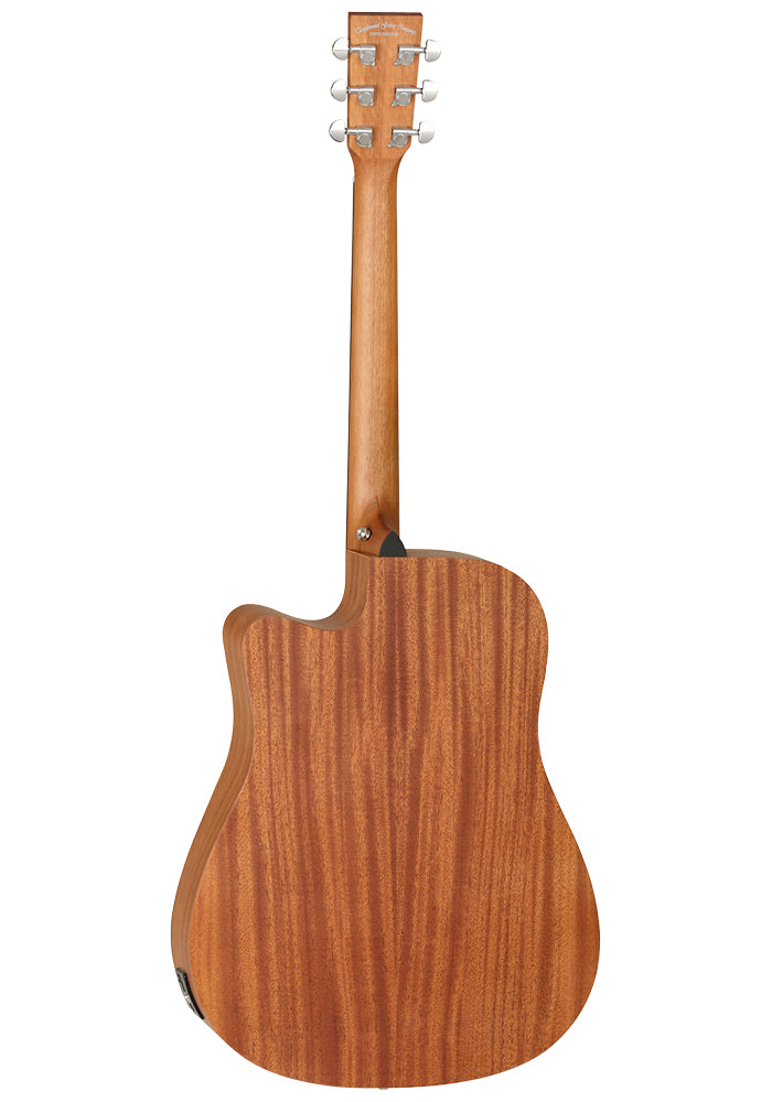 Tanglewood TWR2DCE Roadster II Dreadnought Cutaway Spruce Mahogany w/ Elec & Bag