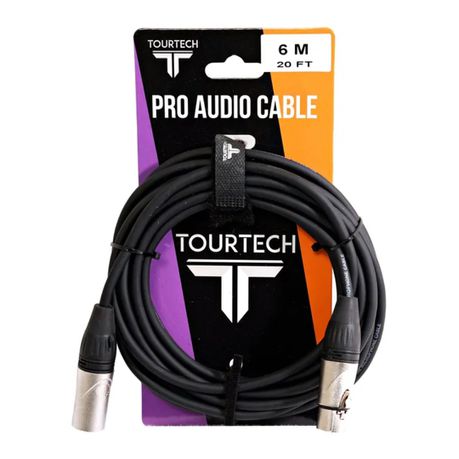 TOURTECH XLR to XLR Deluxe Microphone Cable