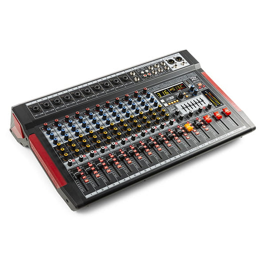 POWER DYNAMICS – PDM-T1204 12CH MUSIC MIXER BT/MP3/USB/380DSP RECORD