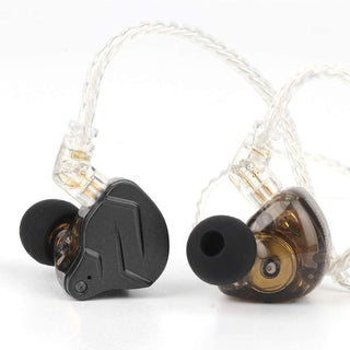 KZ ZSN Pro Dynamic Hybrid Dual Driver Earphones/Earbuds with HD Mic & Case