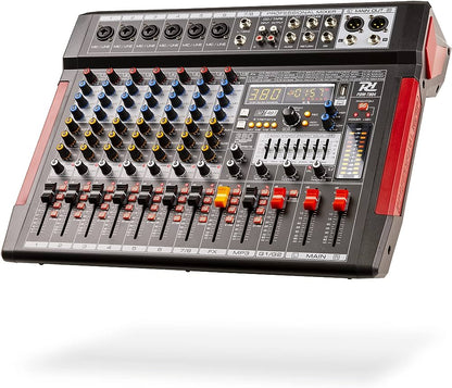 POWER DYNAMICS – PDM-T804 8CH MUSIC MIXER BT/MP3/USB/380DSP RECORD
