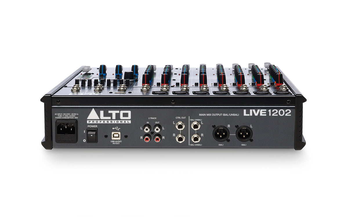 ALTO PRO LIVE SERIES 7 XLR ALESIS DSP EFX XLR-1/4IN OUTPUTS