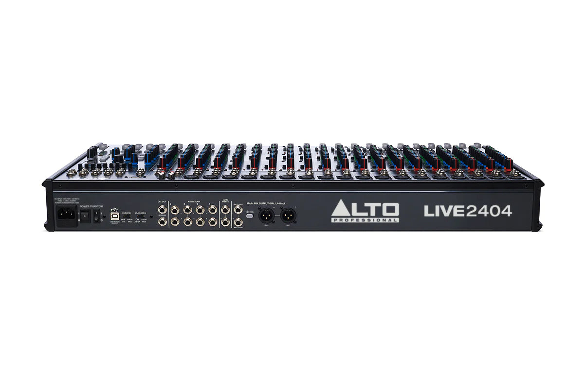 ALTO PRO LIVE SERIES 18 XLR ALESIS DSP EFX XLR-1/4IN OUTPUTS