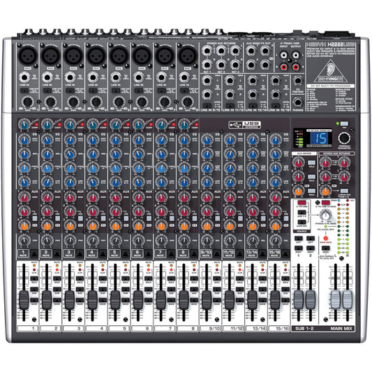 BEHRINGER MIXER QX2222 USB ANALOG MIXER