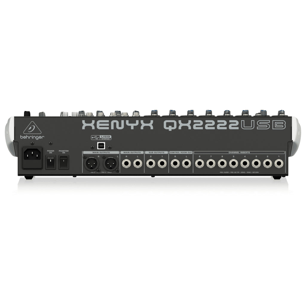 BEHRINGER MIXER QX2222 USB ANALOG MIXER