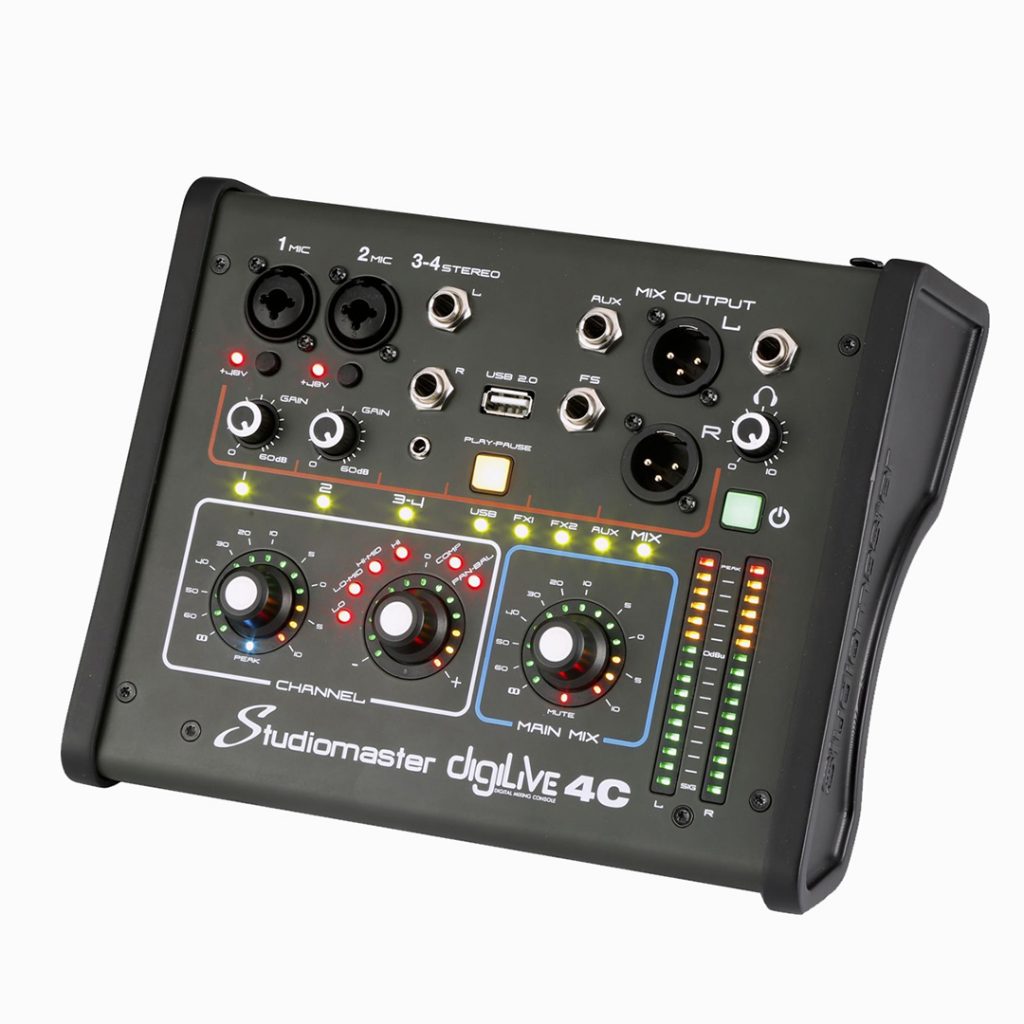 Studiomaster DIGILIVE4C 4 CH DIGITAL CONSOLE