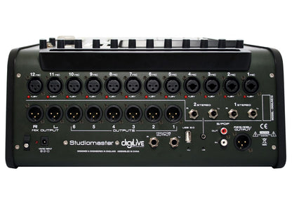 StudioMaster DIGILIVE16 16 CH DIGITAL CONSOLE