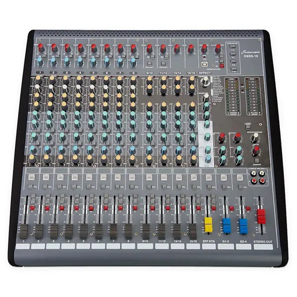 STUDIOMASTER – C6XS-16 16 CHANNEL COMPACT MIXER
