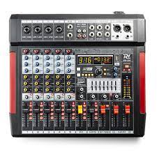 POWER DYNAMICS – PDM-T604 6CH MUSIC MIXER BT/MP3/USB/380DSP RECORD
