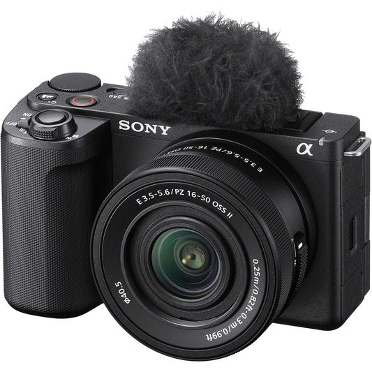Sony Alpha ZV-E10 II Mirrorless Camera with 16-50mm Lens (Black)