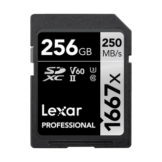 Lexar SD Pro 1667x - 2X 128GB