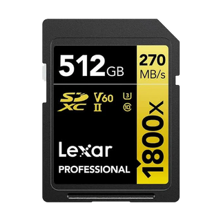 Lexar SD Pro 1800x - 512GB