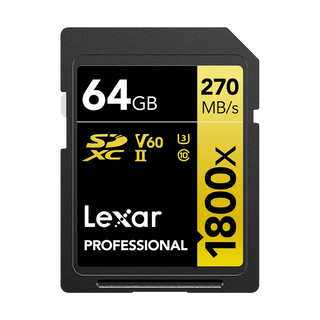 Lexar SD Pro 1800x - 64GB