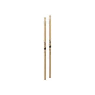 Promark TX5ALW Classic Hickory 5A Long Oval Tip