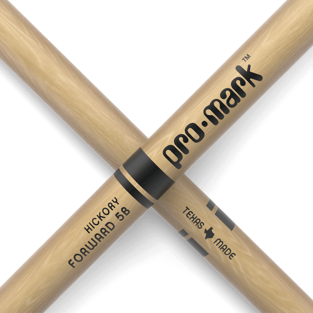 Promark TX5BW Classic Hickory 5B Oval Tip