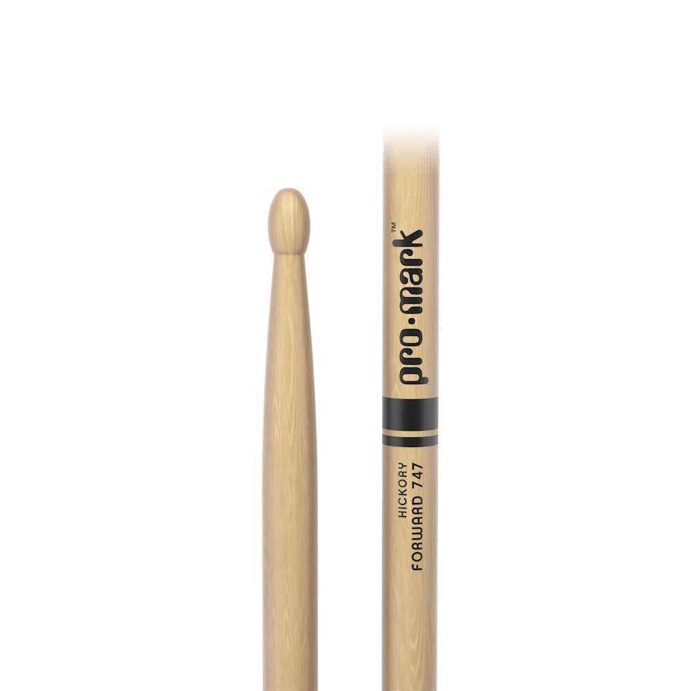 Promark TX747W Classic Hickory 747 Oval Tip